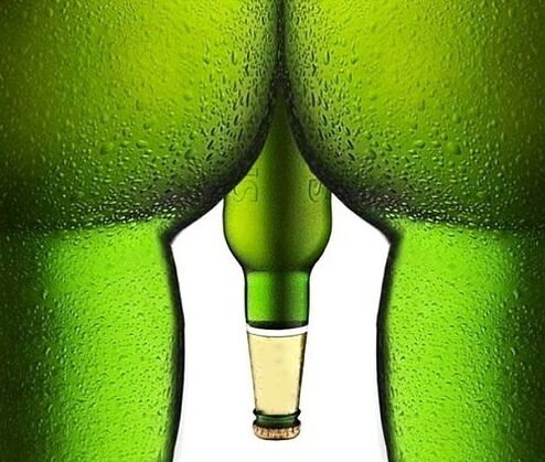 Cómo una cerveza afecta la potencia