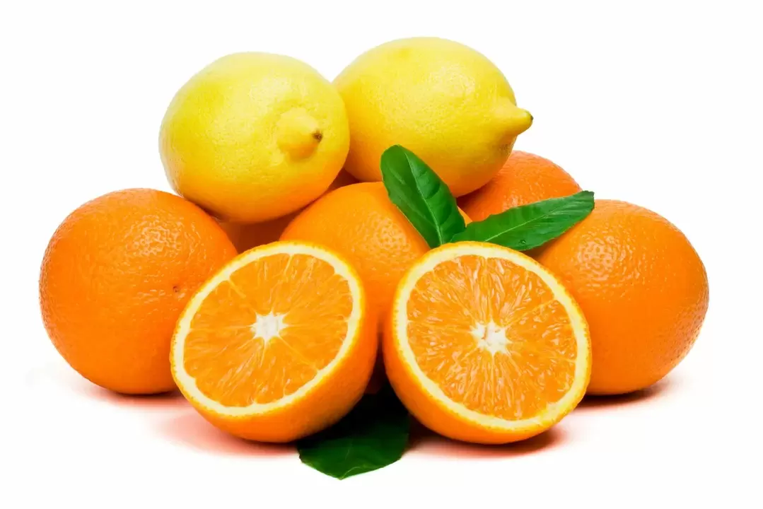 Limón y naranja por potencia